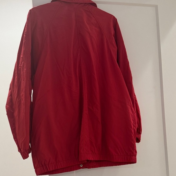 Women's Red Rain/Wind Jacket - Picture 6 of 6